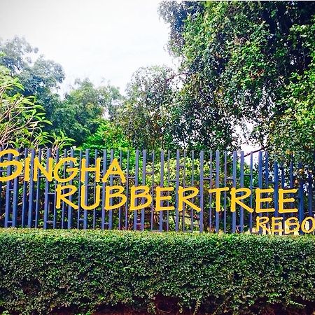Singha Rubber Tree Hotel Ban Huai Maenam Noi Eksteriør billede
