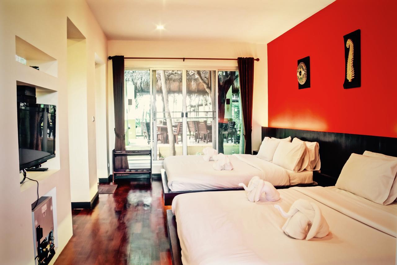 Singha Rubber Tree Hotel Ban Huai Maenam Noi Eksteriør billede
