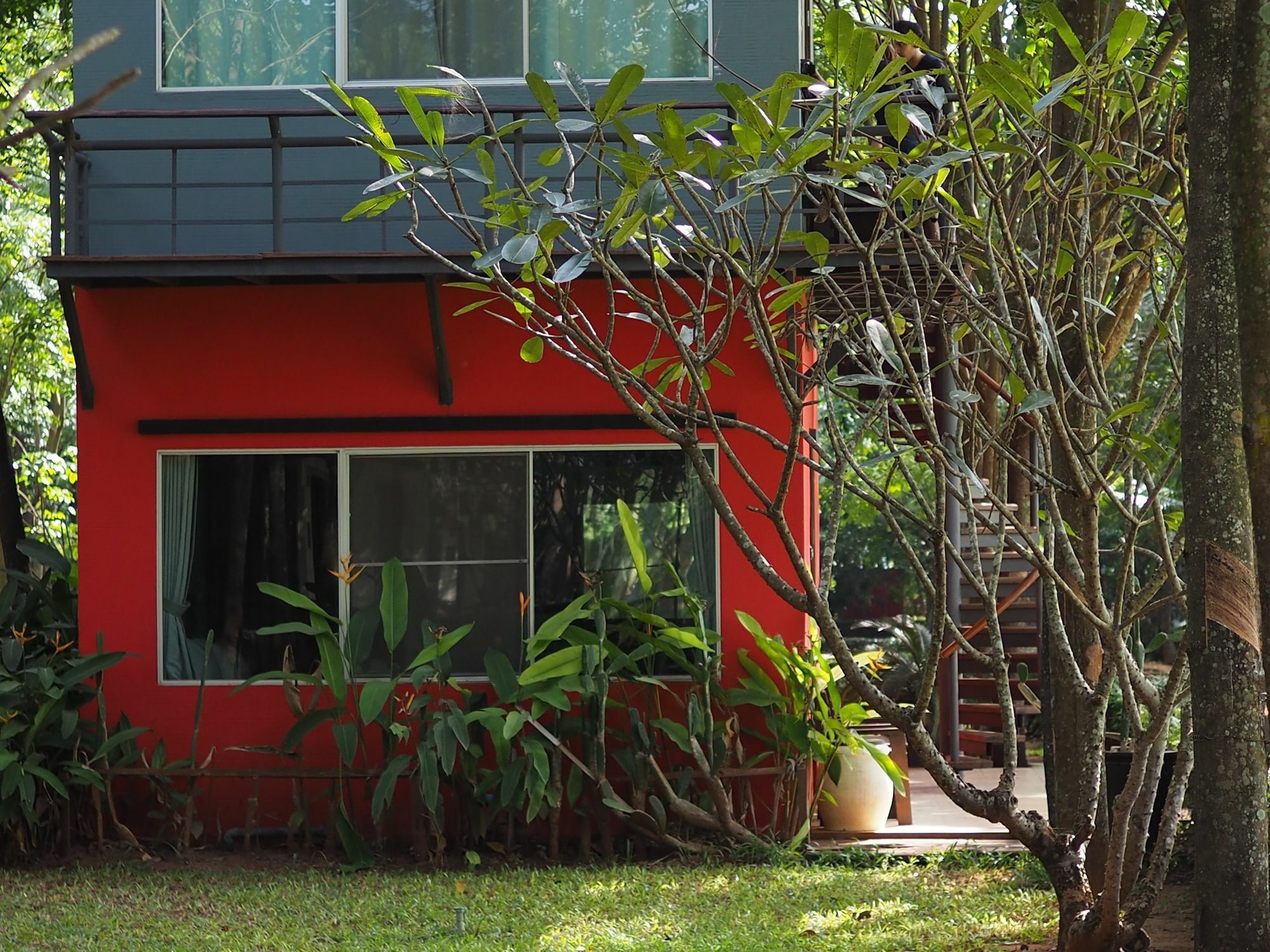 Singha Rubber Tree Hotel Ban Huai Maenam Noi Eksteriør billede
